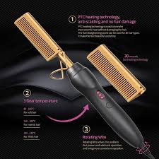 Hot Comb Straightene